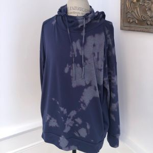 ☀️Hand dyed navy hoodie